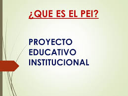 En este momento estás viendo Información sobre el PEI.