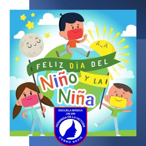 Feliz día del niño y la niña