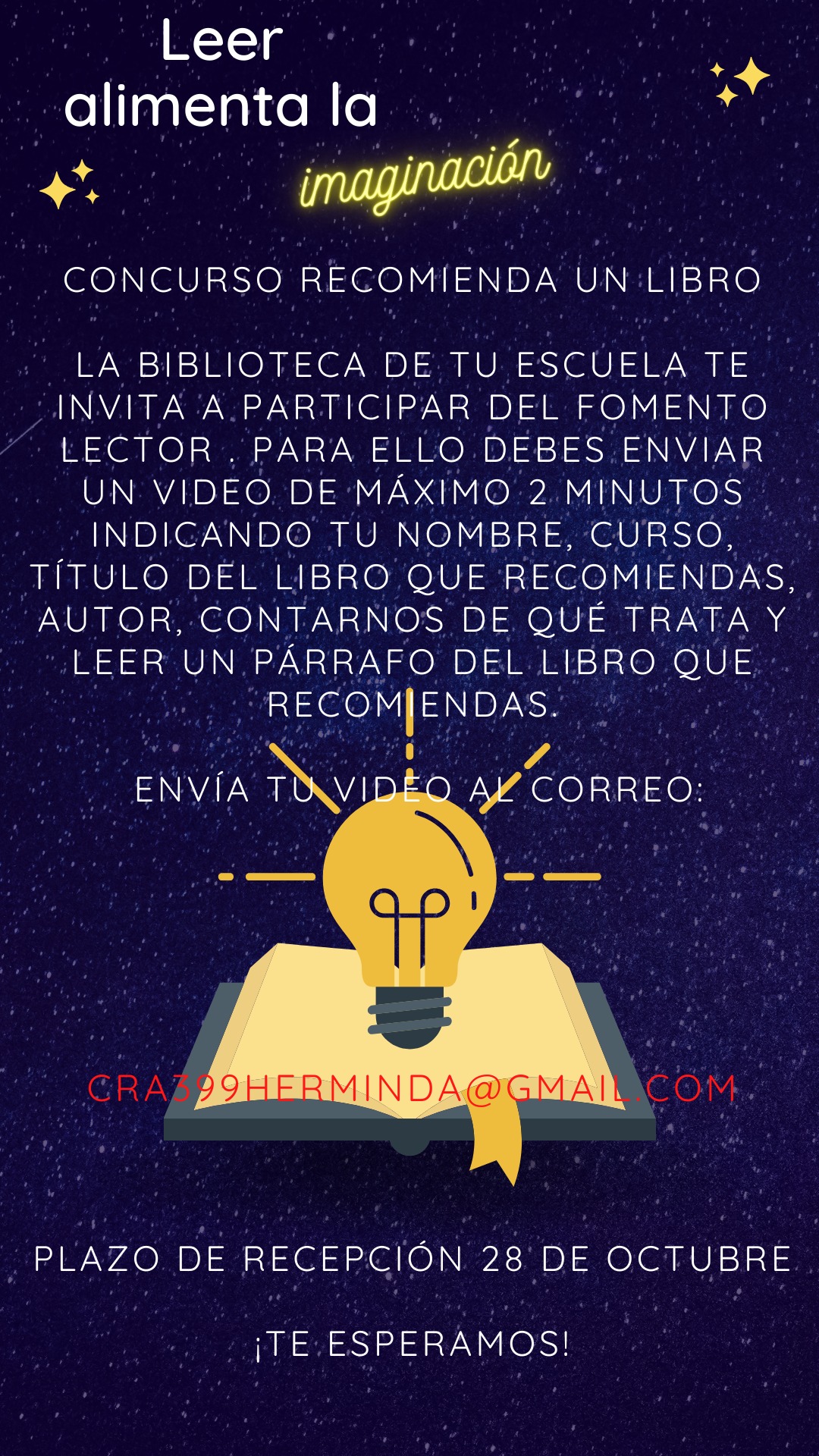 En este momento estás viendo ¡No te quedes fuera, participa!