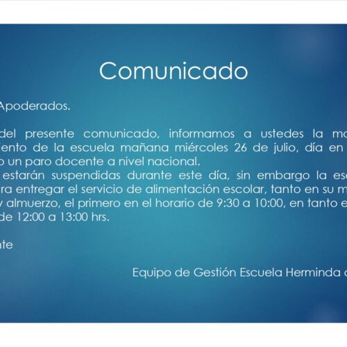 Información importante