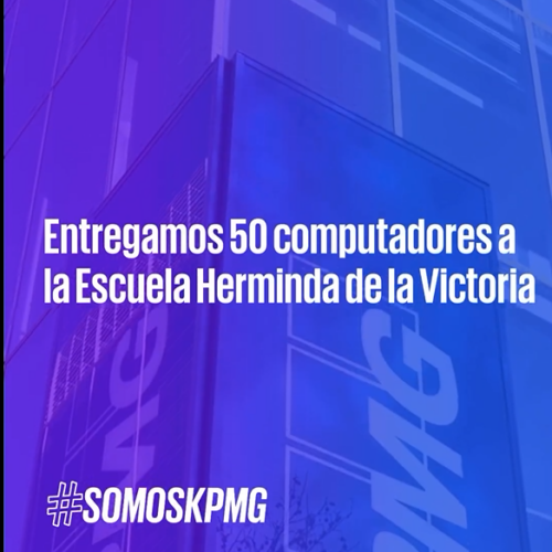 Donación de 50 notebooks